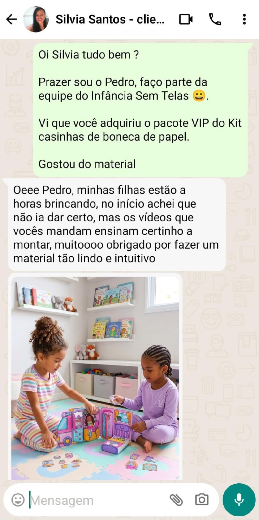 Depoimento mãe 2