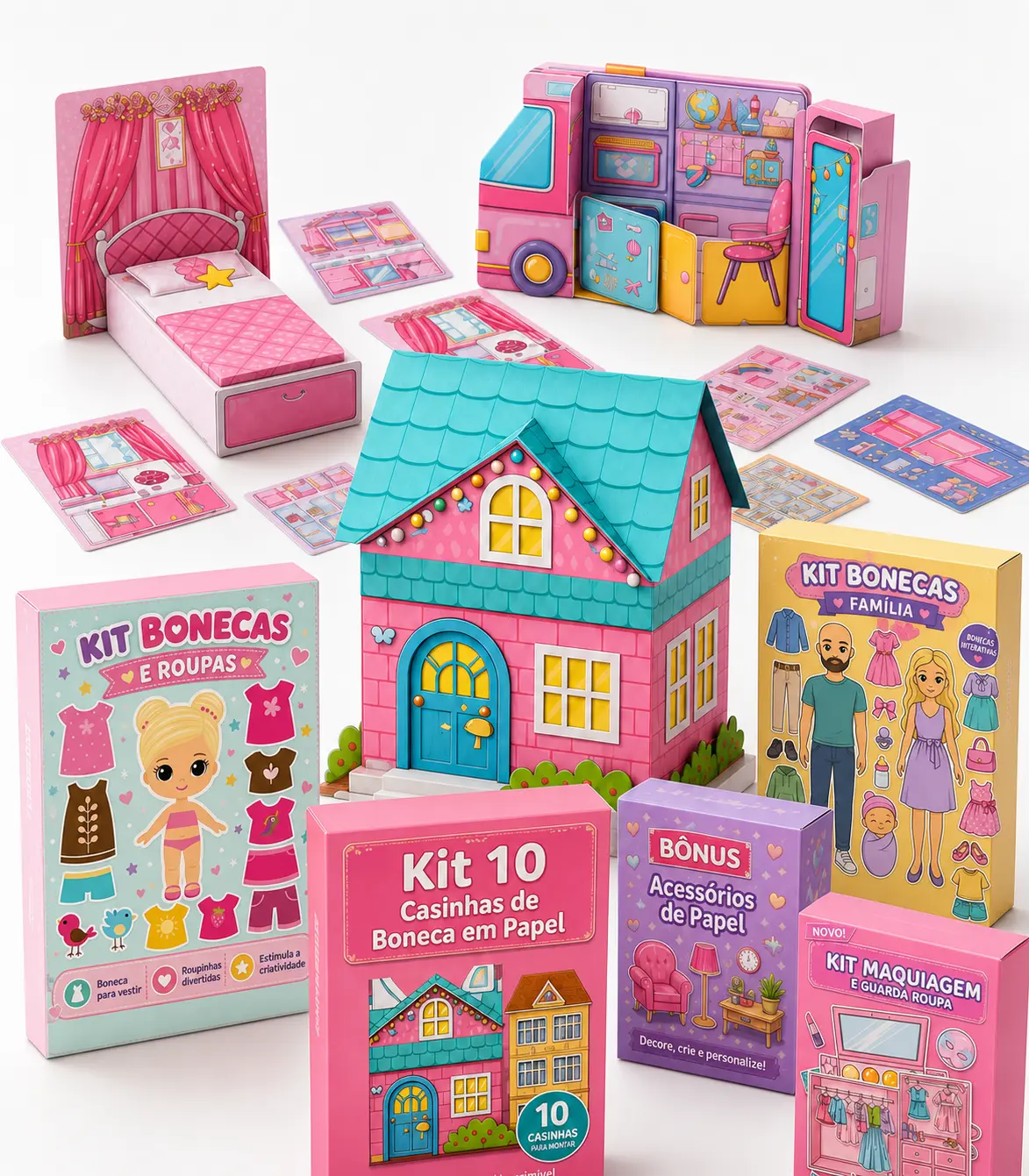 Kit completo com todos os bônus